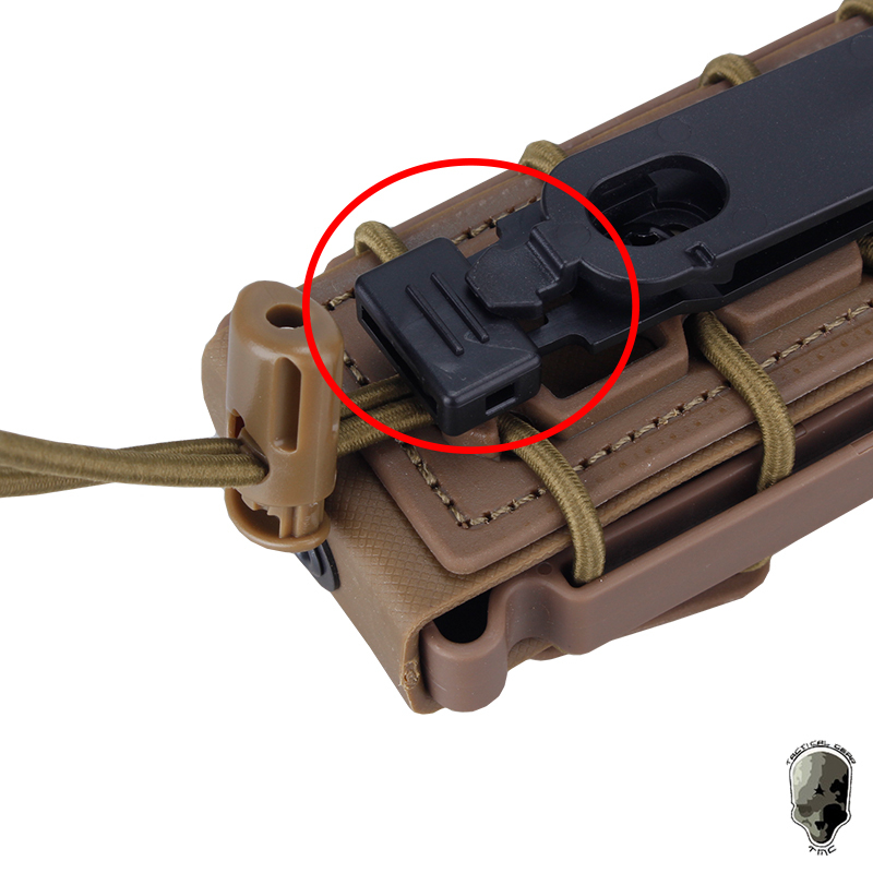 IDOGEAR Tactcical Mag Pouch 9mm Magazine Pouch SoftShell Mag Carrier with Molle Clips 2779