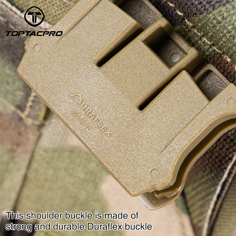 TOPTACPRO RhinoTactical Vest XN Quick Release Plate Carrier Military MOLLE Combat Vest 8302