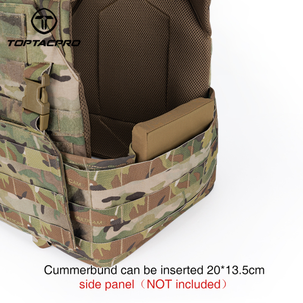 TOPTACPRO RhinoTactical Vest XN Quick Release Plate Carrier Military MOLLE Combat Vest 8302