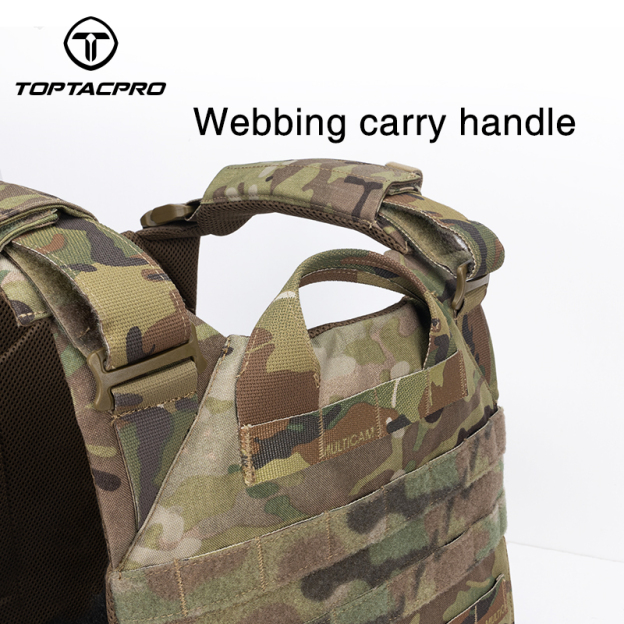 TOPTACPRO RhinoTactical Vest XN Quick Release Plate Carrier Military MOLLE Combat Vest 8302