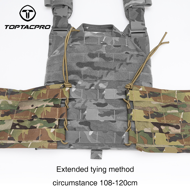 TOPTACPRO RhinoTactical Vest XN Quick Release Plate Carrier Military MOLLE Combat Vest 8302