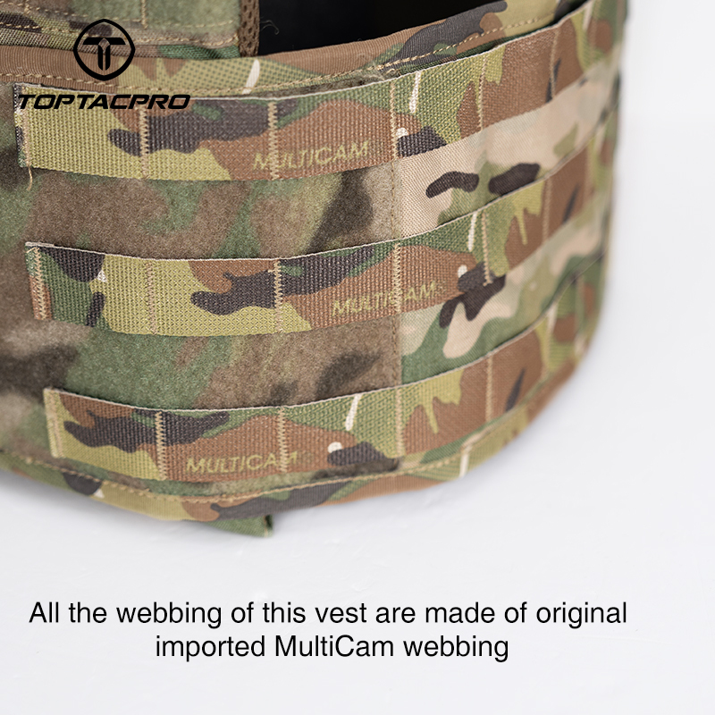 TOPTACPRO RhinoTactical Vest XN Quick Release Plate Carrier Military MOLLE Combat Vest 8302