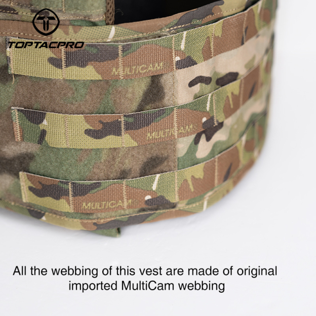 TOPTACPRO RhinoTactical Vest XN Quick Release Plate Carrier Military MOLLE Combat Vest 8302