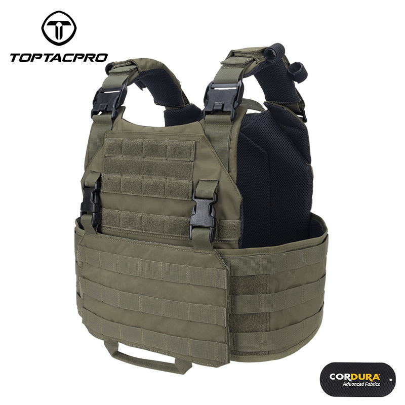 TOPTACPRO RhinoTactical Vest XN Quick Release Plate Carrier Military MOLLE Combat Vest 8302