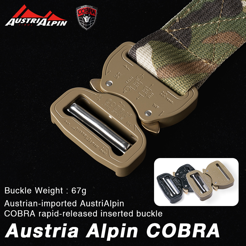 TOPTACPRO Tactical Belt Cobra Quick Release Rigger MOLLE Battle Belt High-end Material 8401