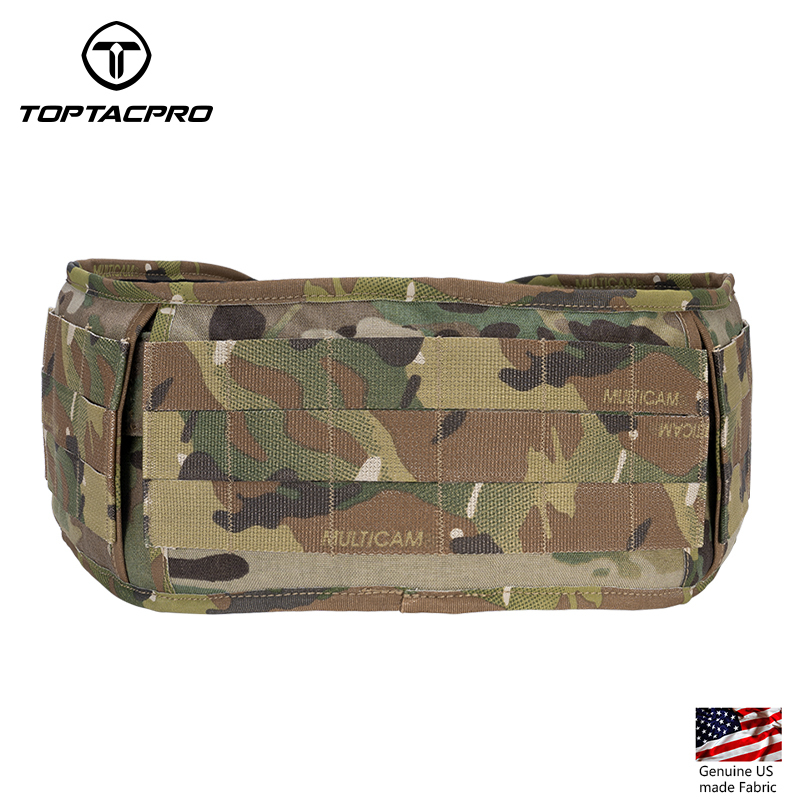 TOPTACPRO Tactical Belt Cobra Quick Release Rigger MOLLE Battle Belt High-end Material 8401