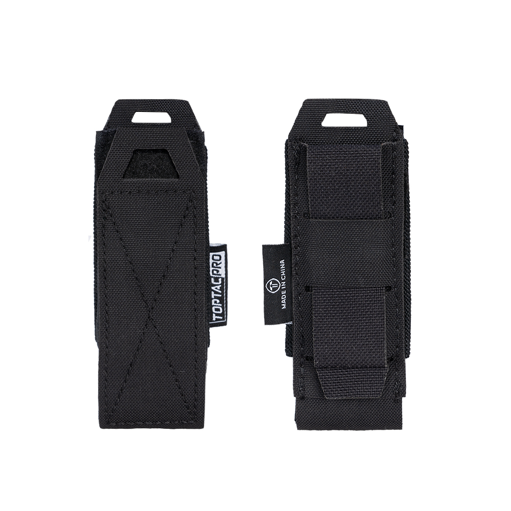 TOPTACPRO Tactical Tool Pouch 9mm Fast release Expandable MOLLE Pouch 8501
