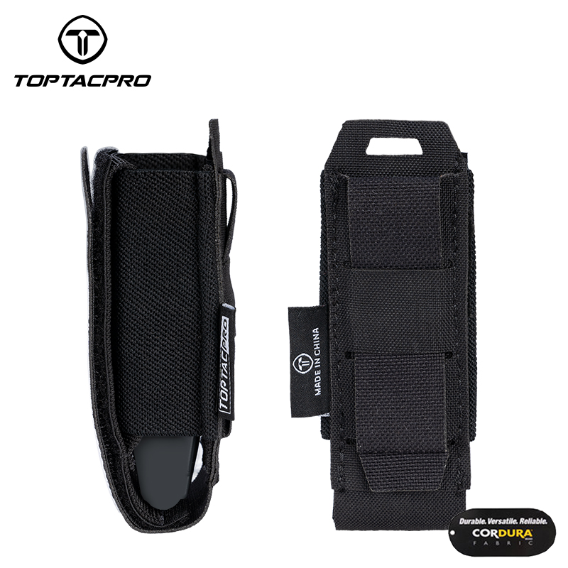 TOPTACPRO Tactical Mag Pouch 9mm Pistol Mag Carrier Fast release Expandable MOLLE 8501-IDOGEAR INDUSTRIAL