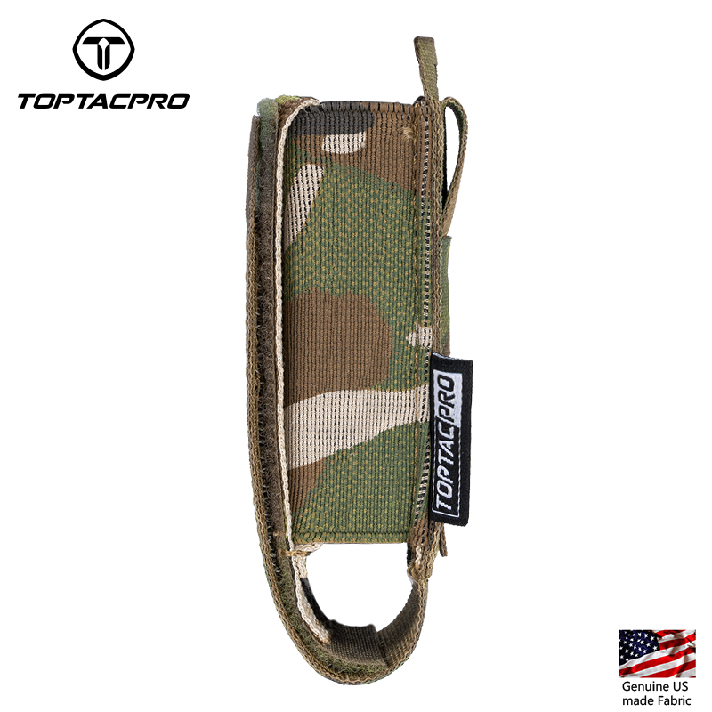 TOPTACPRO Tactical Tool Pouch 9mm Fast release Expandable MOLLE Pouch 8501