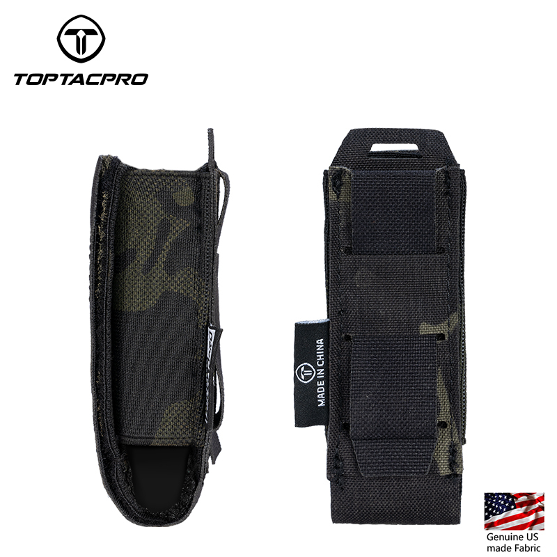 TOPTACPRO Tactical Tool Pouch 9mm Fast release Expandable MOLLE Pouch 8501