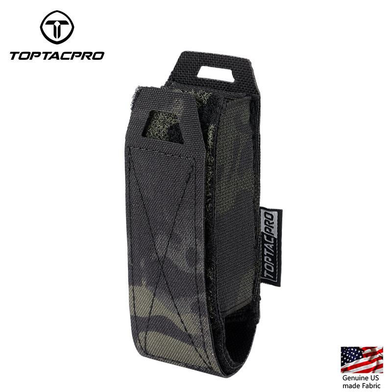 TOPTACPRO Tactical Mag Pouch 9mm Pistol Mag Carrier Fast release Expandable MOLLE 8501-IDOGEAR INDUSTRIAL