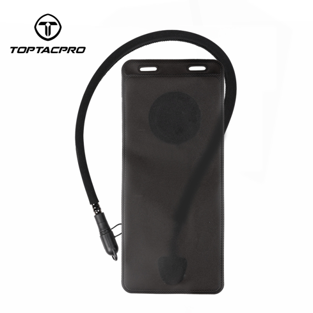TOPTACPRO 1L Hydration Bladder Water Bladder Foldable Bag with Drinking Tube 8907