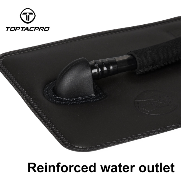 TOPTACPRO 1L Hydration Bladder Water Bladder Foldable Bag with Drinking Tube 8907