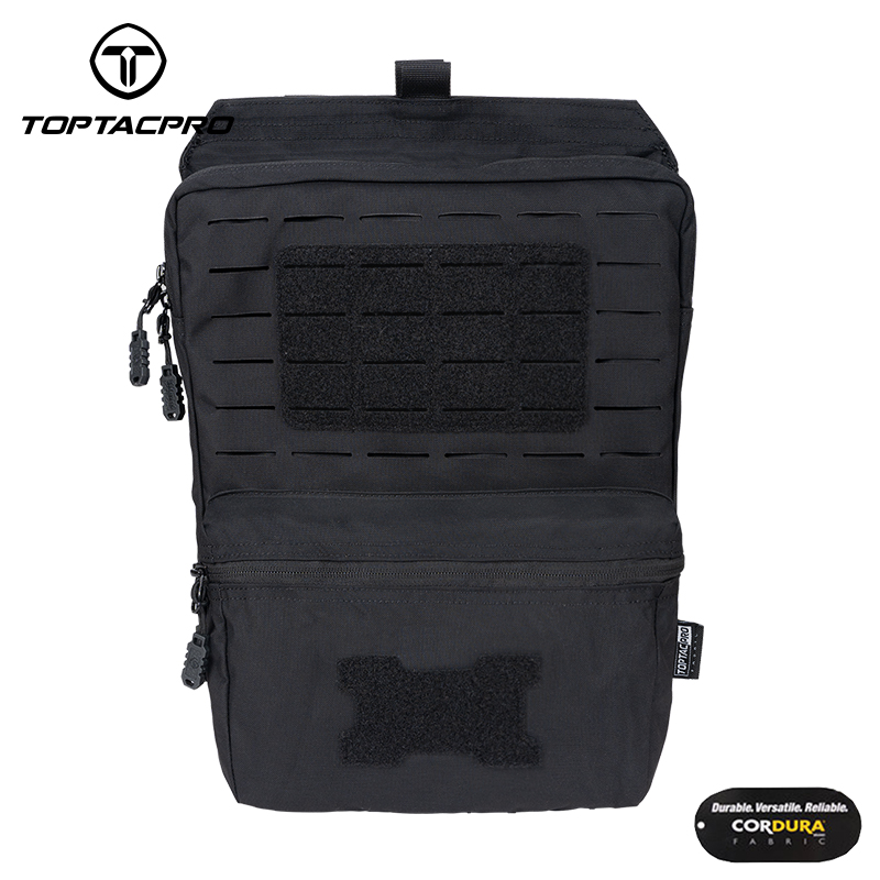 TOPTACPRO Tactical MOLLE Hydration Pack for 2L Hydration Water Bladder 8505