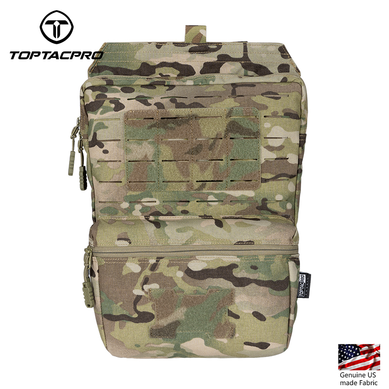 TOPTACPRO Tactical MOLLE Hydration Pack for 2L Hydration Water Bladder 8505