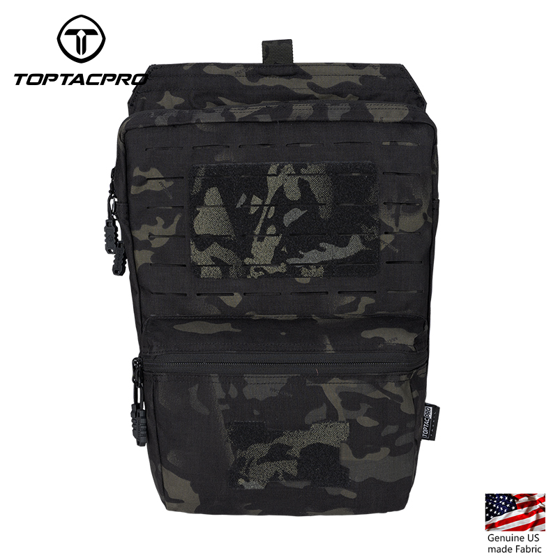 TOPTACPRO Tactical MOLLE Hydration Pack for 2L Hydration Water Bladder 8505