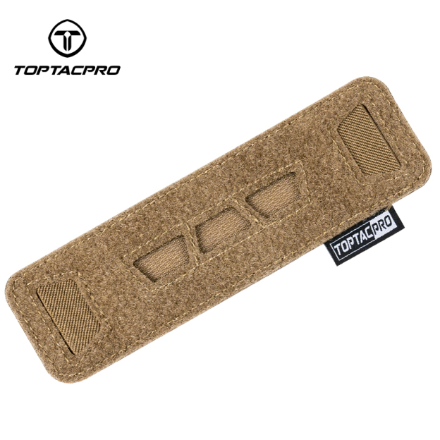 TOPTACPRO Tactical Glow Sticks Pouch Laser Cut Hook & Loop Pouch Light Sticks Holder Carrier 8509
