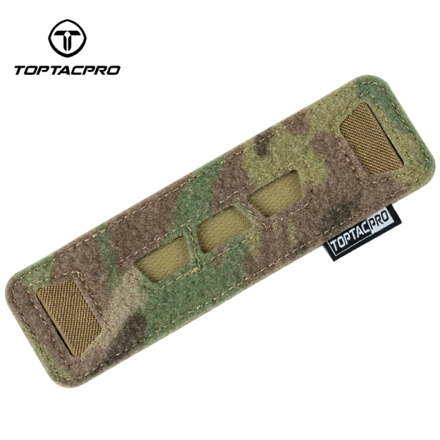 TOPTACPRO Tactical Glow Sticks Pouch Laser Cut Hook & Loop Pouch Light Sticks Holder Carrier 8509