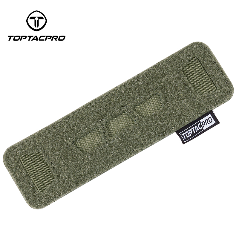 TOPTACPRO Tactical Glow Sticks Pouch Laser Cut Hook & Loop Pouch Light Sticks Holder Carrier 8509