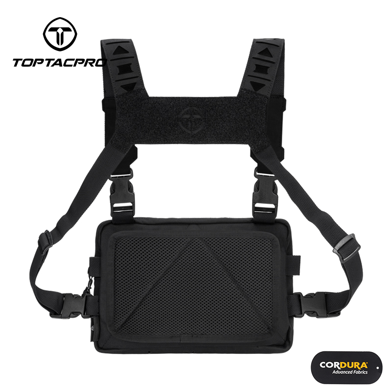 TOPTACPRO Tactical Chest Rig Bag Chest Recon Bag MOLLE Adjustable Shoulder Strap Pack 8511-IDOGEAR INDUSTRIAL