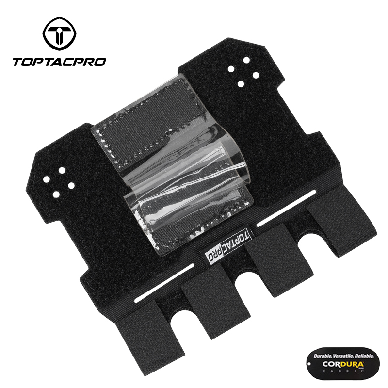 TOPTACPRO Tactical Admin Phone Pouch for Vest MOLLE Plate Carrier Phone Carrier Holder 8512