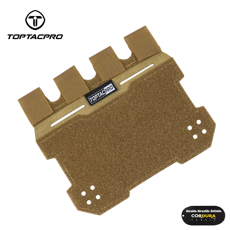 TOPTACPRO Tactical Admin Phone Pouch for Vest MOLLE Plate Carrier Phone Carrier Holder 8512