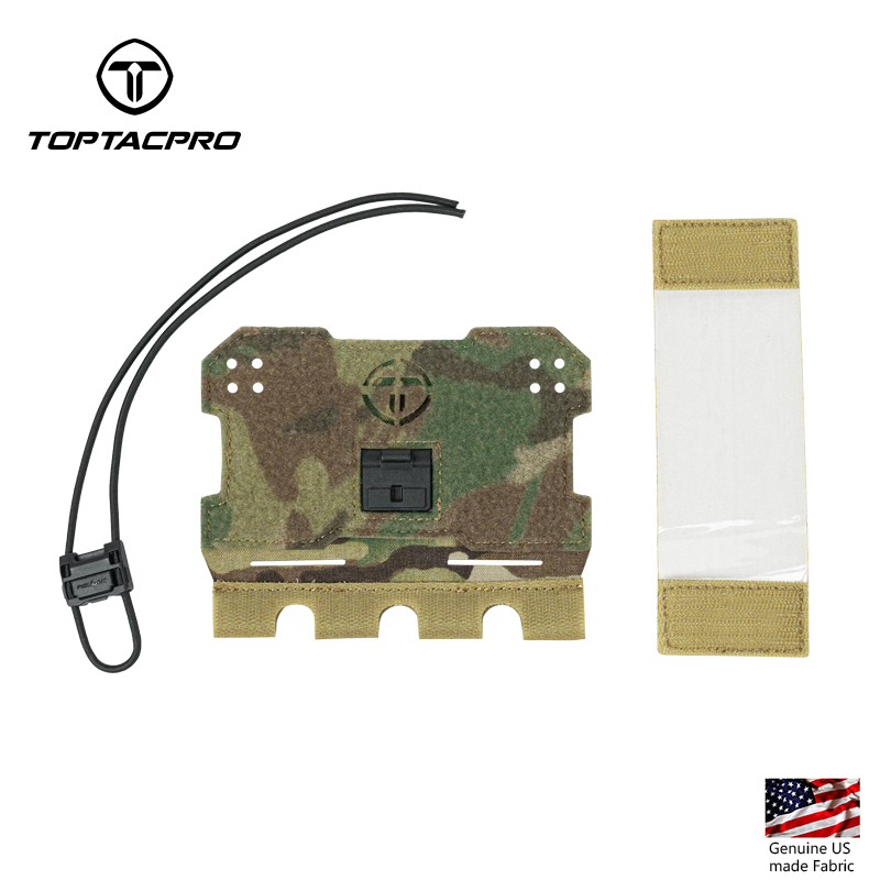 TOPTACPRO Tactical Admin Phone Pouch for Vest MOLLE Plate Carrier Phone Carrier Holder 8512