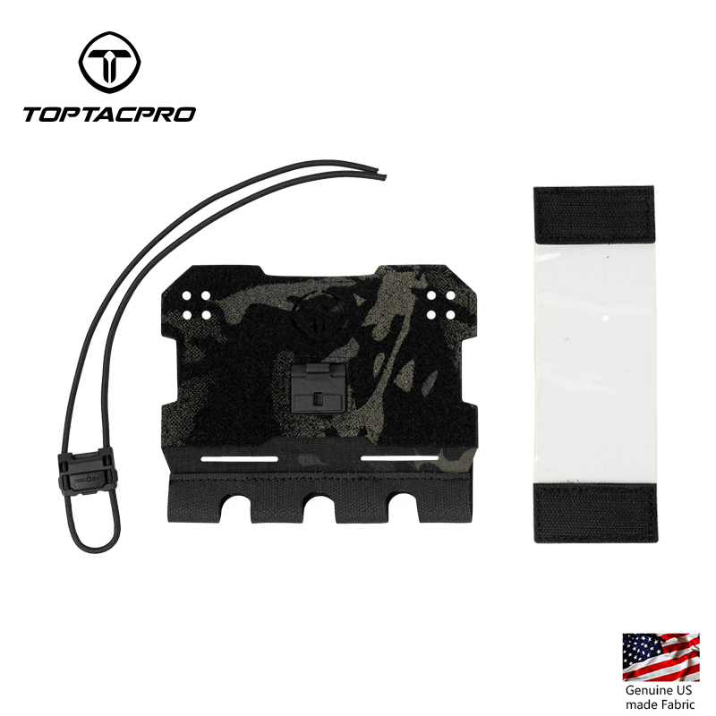 TOPTACPRO Tactical Admin Phone Pouch for Vest MOLLE Plate Carrier Phone Carrier Holder 8512