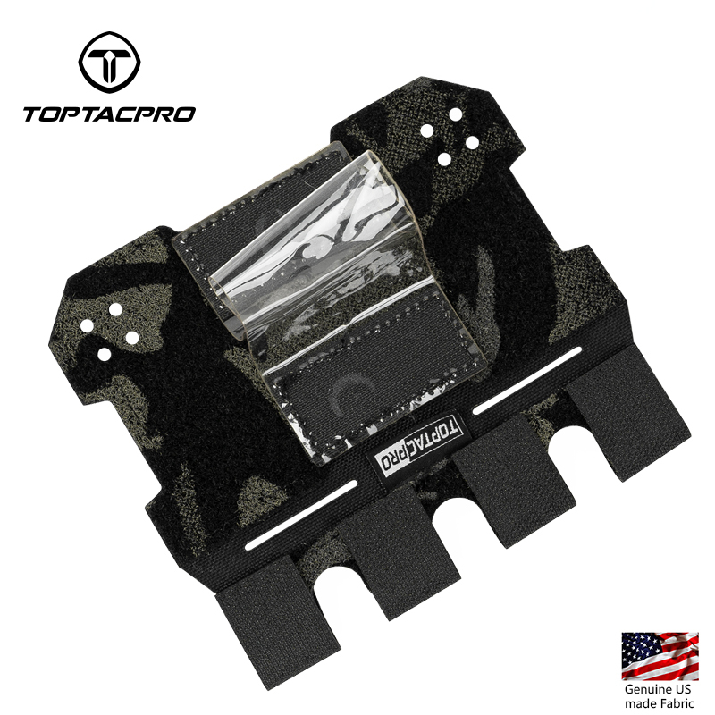TOPTACPRO Tactical Admin Phone Pouch for Vest MOLLE Plate Carrier Phone Carrier Holder 8512