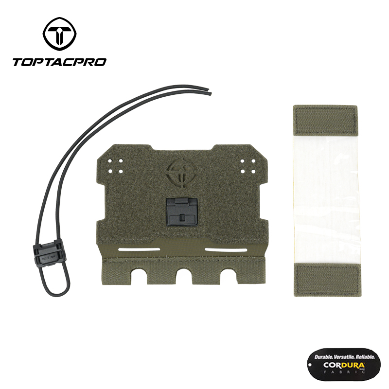 TOPTACPRO Tactical Admin Phone Pouch for Vest MOLLE Plate Carrier Phone Carrier Holder 8512