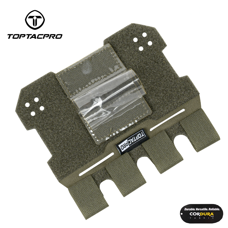 TOPTACPRO Tactical Admin Phone Pouch for Vest MOLLE Plate Carrier Phone Carrier Holder 8512