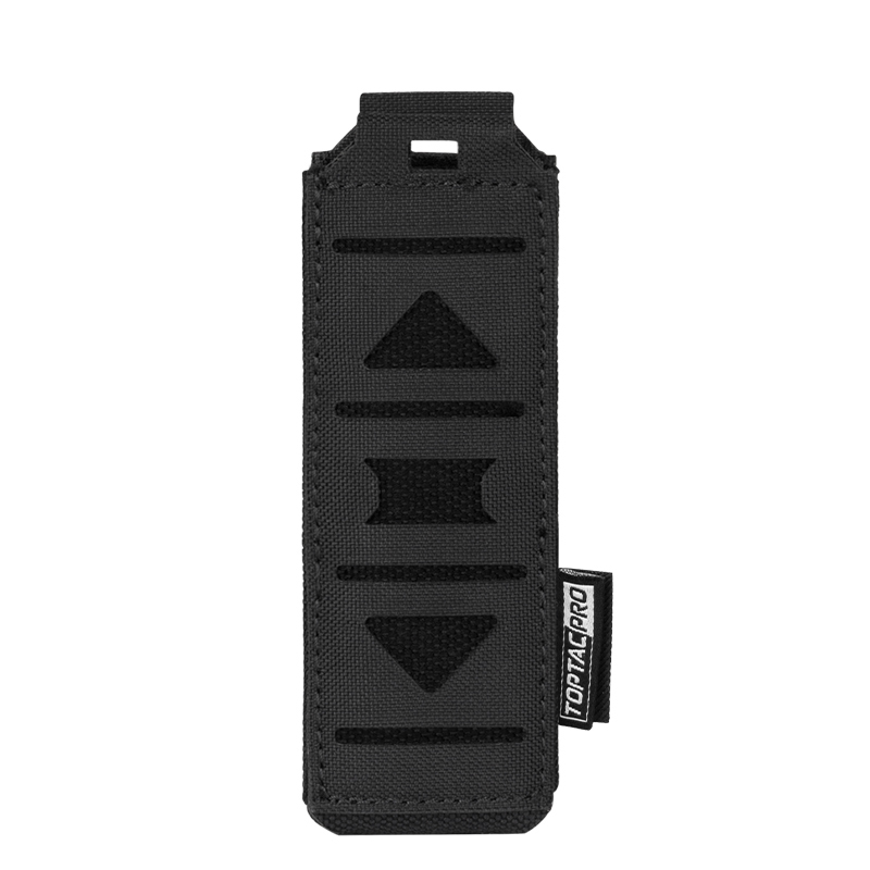 TOPTACPRO Tactical Mag Pouch 9mm MOLLE Single Mag Carrier Laser Cut 9mm Pouch 8513-IDOGEAR INDUSTRIAL