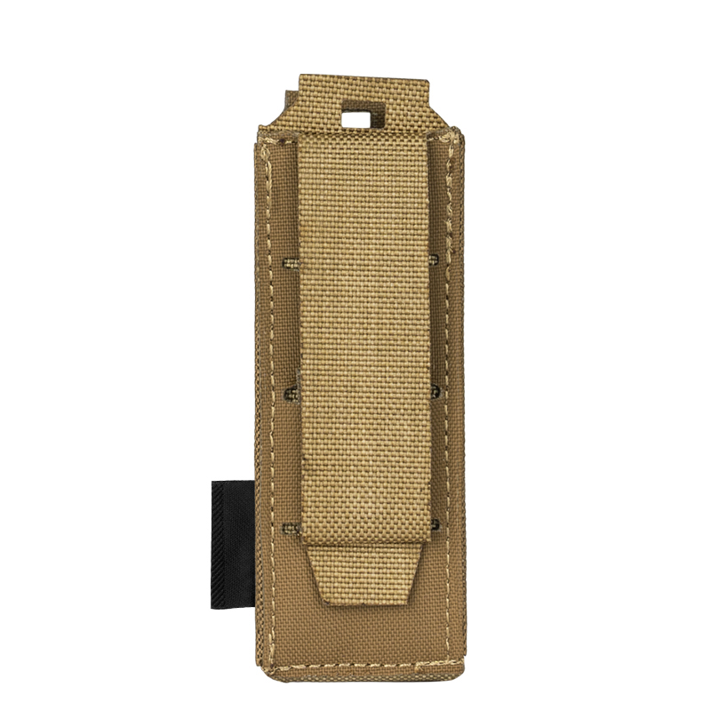 TOPTACPRO Tactical Mag Pouch 9mm MOLLE Single Mag Carrier Laser Cut 9mm Pouch 8513-IDOGEAR INDUSTRIAL