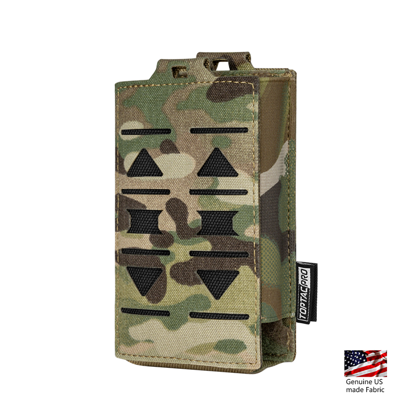 TOPTACPRO Utility 556 Single Pouch MOLLE Laser Cut Outdoor Gear 8514