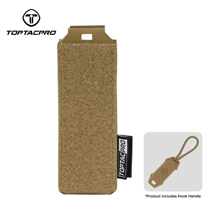 TOPTACPRO Tactical 9mm Mag Pouch MOLLE Pouch With Hook Handle 8516