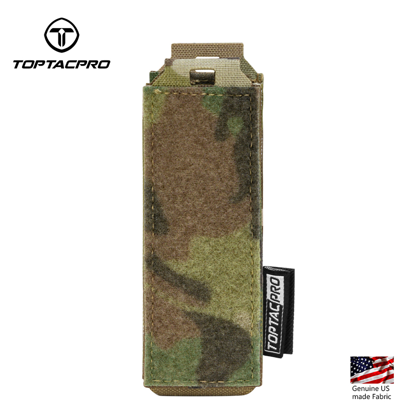 TOPTACPRO Tactical 9mm Mag Pouch MOLLE Pouch With Hook Handle 8516