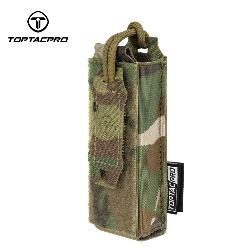 TOPTACPRO Tactical 9mm Mag Pouch MOLLE Pouch With Hook Handle 8516