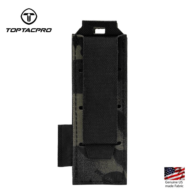 TOPTACPRO Tactical 9mm Mag Pouch MOLLE Pouch With Hook Handle 8516