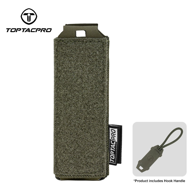 TOPTACPRO Tactical 9mm Mag Pouch MOLLE Pouch With Hook Handle 8516