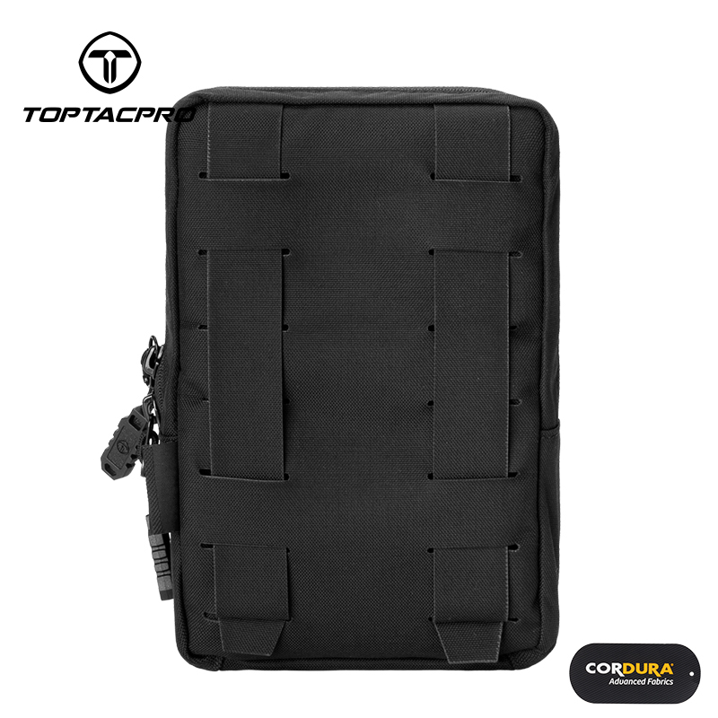 TOPTACPRO Tactical Pouch MOLLE Utility Pouch Military Duty Hunting 500D Cordura Nylon 8518