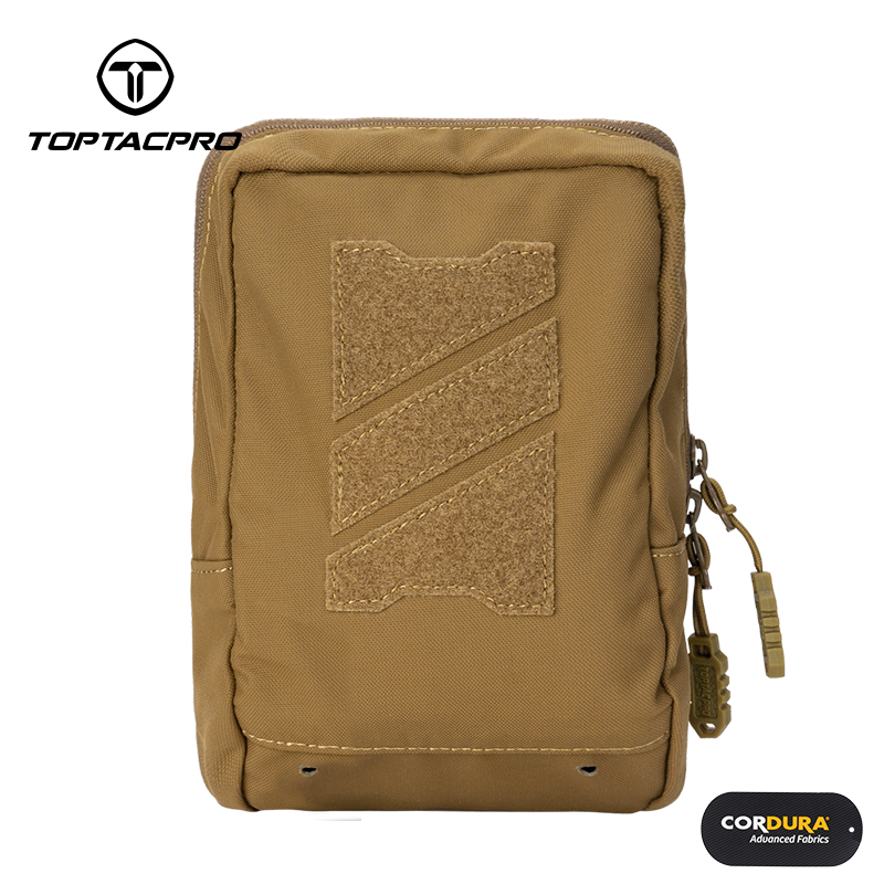 TOPTACPRO Tactical Pouch MOLLE Utility Pouch Military Duty Hunting 500D Cordura Nylon 8518