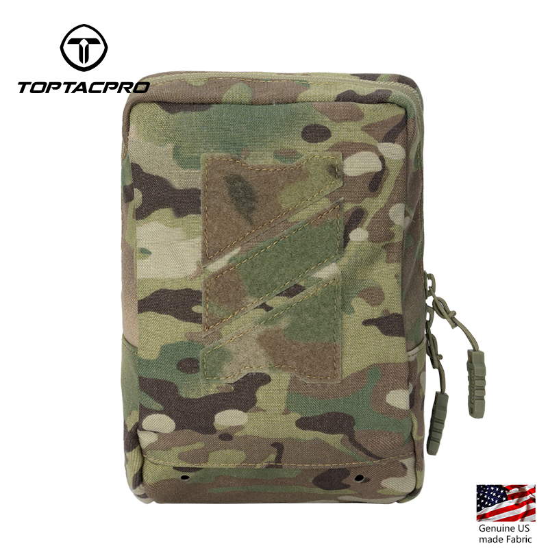 TOPTACPRO Tactical Pouch MOLLE Utility Pouch Military Duty Hunting 500D Cordura Nylon 8518