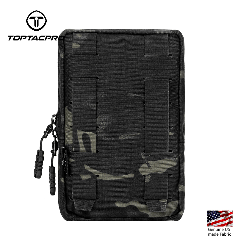 TOPTACPRO Tactical Pouch MOLLE Utility Pouch Military Duty Hunting 500D Cordura Nylon 8518
