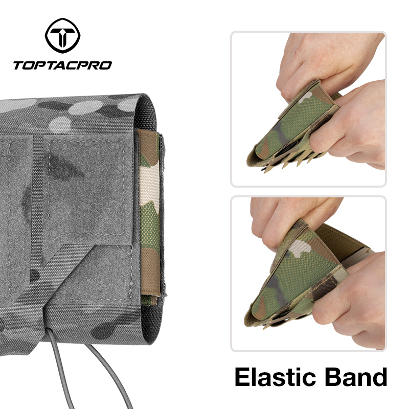 TOPTACPRO Tactical Micro Medical Pouch Tourniquet Holder Survival Molle First Aid Kits Quick Release 8519
