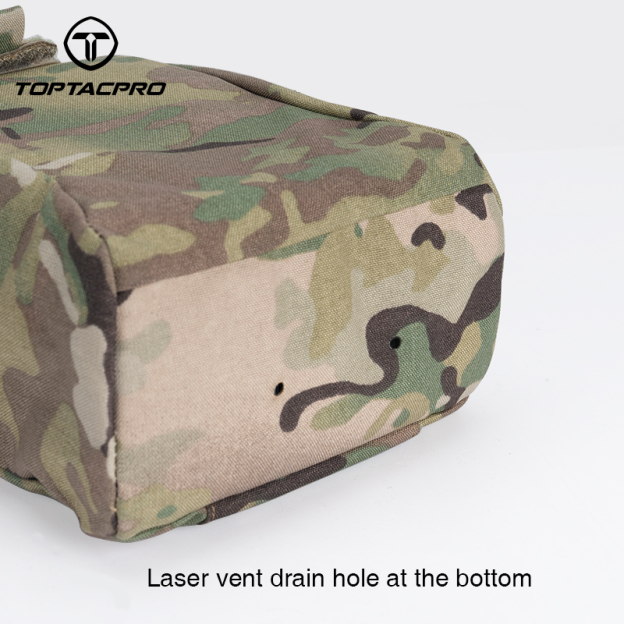 TOPTACPRO Tactical MOLLE Dump Pouch Drawstring Foldable Magazine Organizer 8520