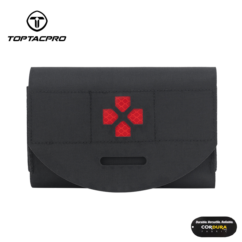 TOPTACPRO Tactical Medical Pouch MOLLE EMT First Aid Pouch IFAK Utility Pouch 8522