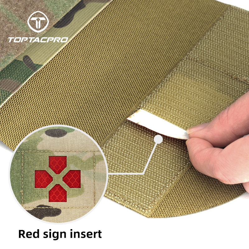 TOPTACPRO Tactical Medical Pouch MOLLE EMT First Aid Pouch IFAK Utility Pouch 8522