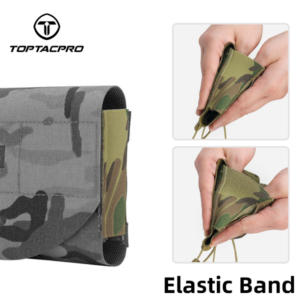 TOPTACPRO Tactical Medical Pouch MOLLE EMT First Aid Pouch IFAK Utility Pouch 8522