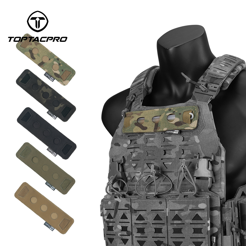TOPTACPRO Tactical Glow Sticks Pouch Hook & Loop Light Sticks Bag 8523