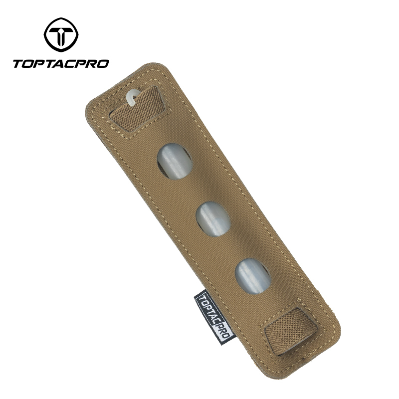 TOPTACPRO Tactical Glow Sticks Pouch Hook & Loop Light Sticks Bag 8523